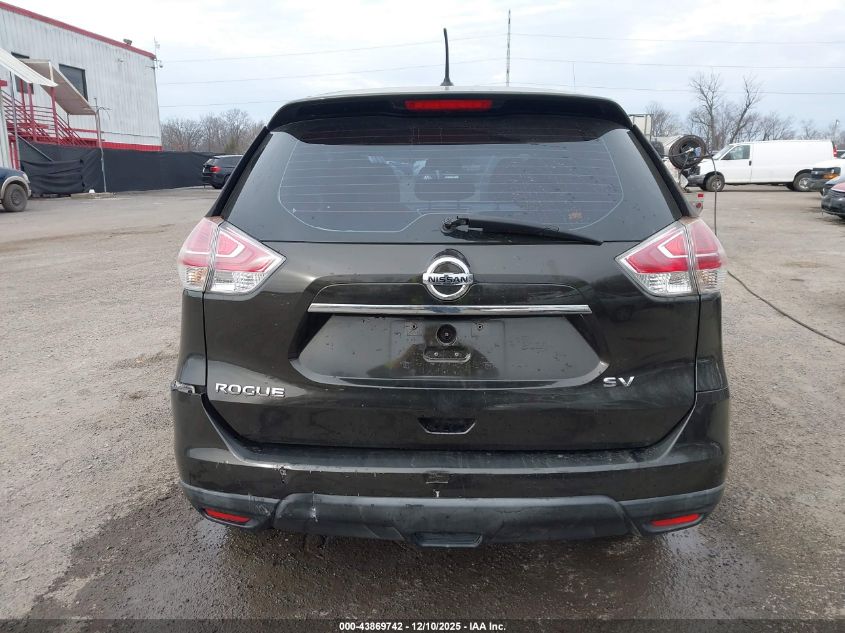 2016 Nissan Rogue S VIN: KNMAT2MT9GP642794 Lot: 43869742