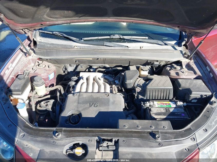 2009 Hyundai Santa Fe Gls VIN: 5NMSG73D99H276119 Lot: 43869743