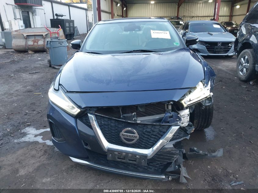 2020 Nissan Maxima Sv Xtronic Cvt VIN: 1N4AA6CV2LC372721 Lot: 43869759