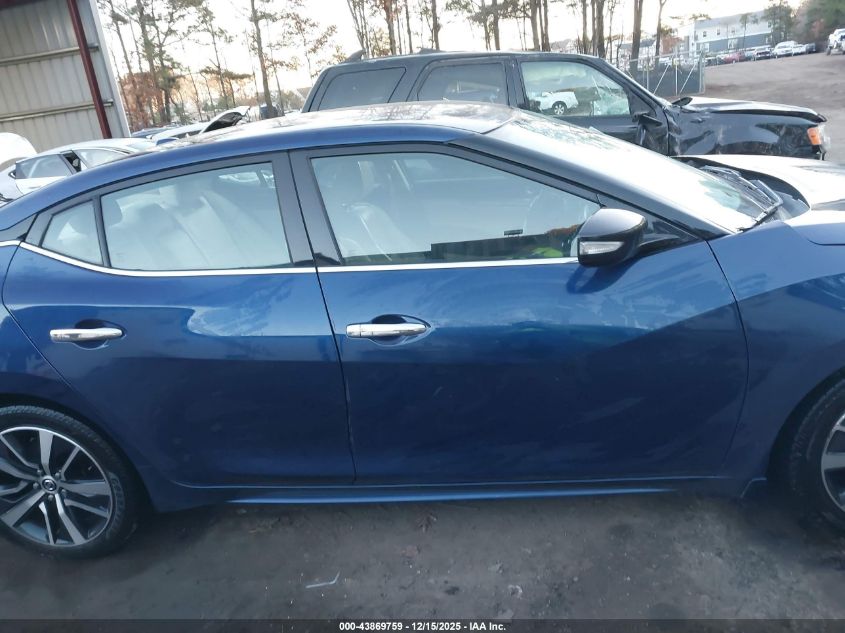 2020 Nissan Maxima Sv Xtronic Cvt VIN: 1N4AA6CV2LC372721 Lot: 43869759