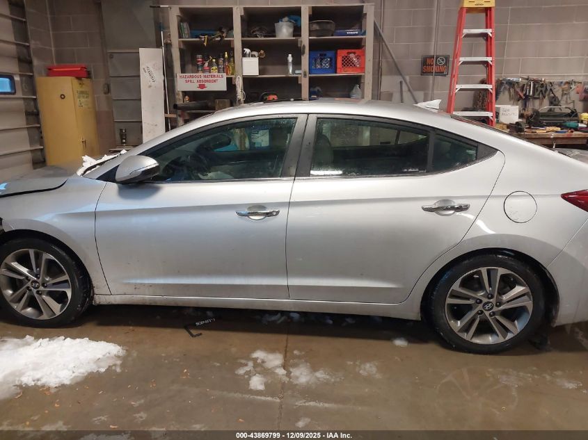 2017 Hyundai Elantra Limited VIN: 5NPD84LF0HH047979 Lot: 43869799