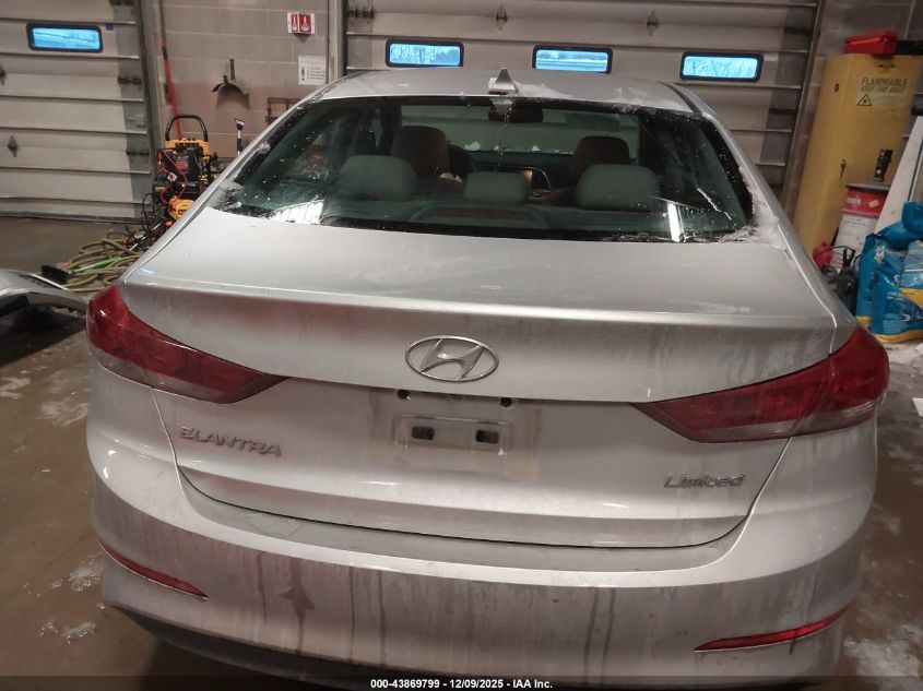 2017 Hyundai Elantra Limited VIN: 5NPD84LF0HH047979 Lot: 43869799