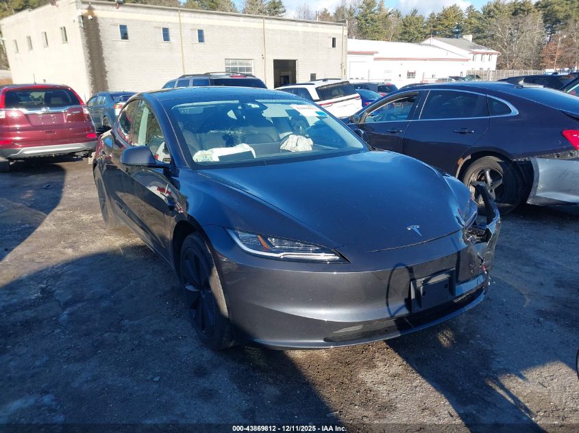 TESLA MODEL 3 LONG RANGE REAR-WHEEL DRIVE/STANDARD REAR-WHEEL DRIVE