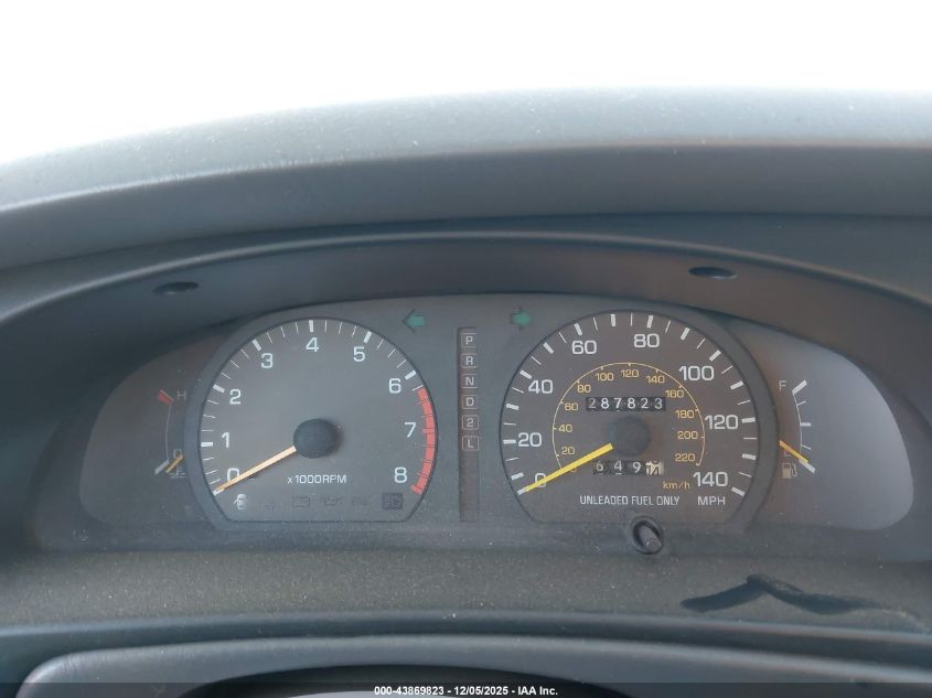 1995 Toyota Camry Le VIN: 4T1GK12W2SU102617 Lot: 43869823