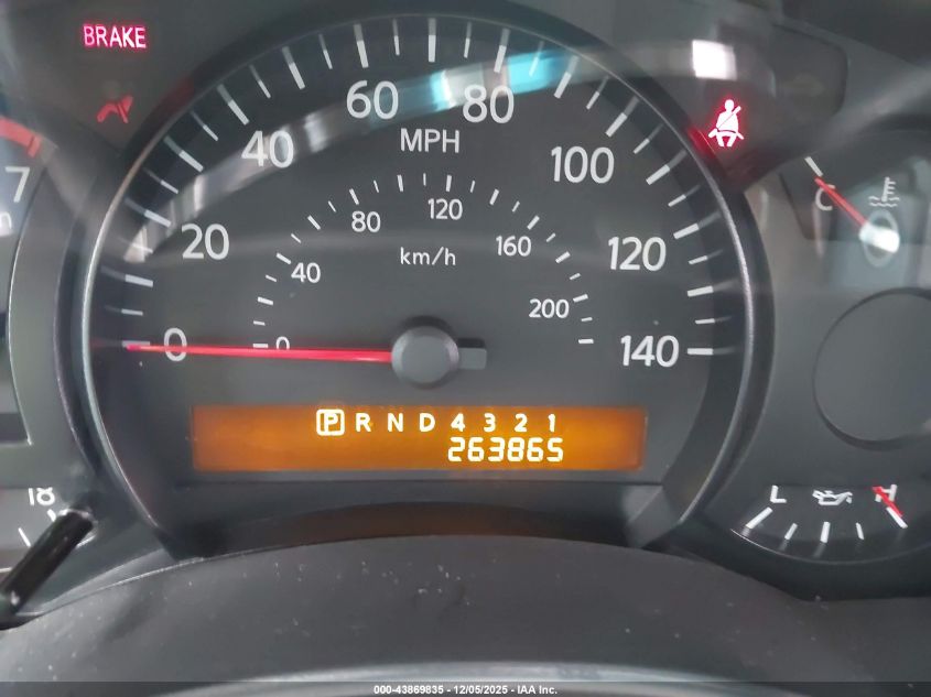 2004 Nissan Titan Xe VIN: 1N6AA06A54N526017 Lot: 43869835