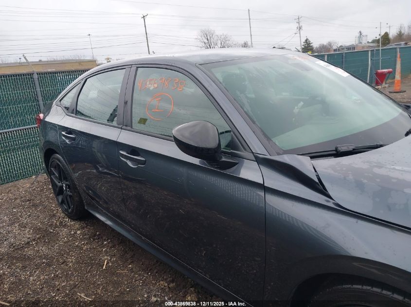 2026 Honda Civic Sport VIN: 2HGFE2F57TH509630 Lot: 43869838