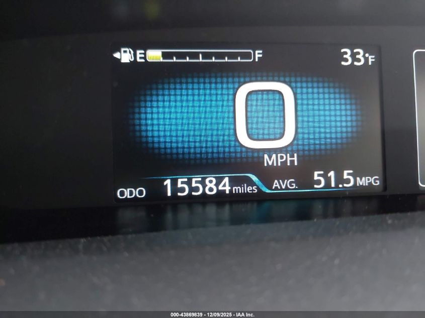 2022 Toyota Prius Xle Awd-E VIN: JTDL9MFU7N3040098 Lot: 43869839