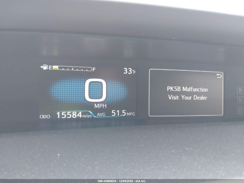 2022 Toyota Prius Xle Awd-E VIN: JTDL9MFU7N3040098 Lot: 43869839