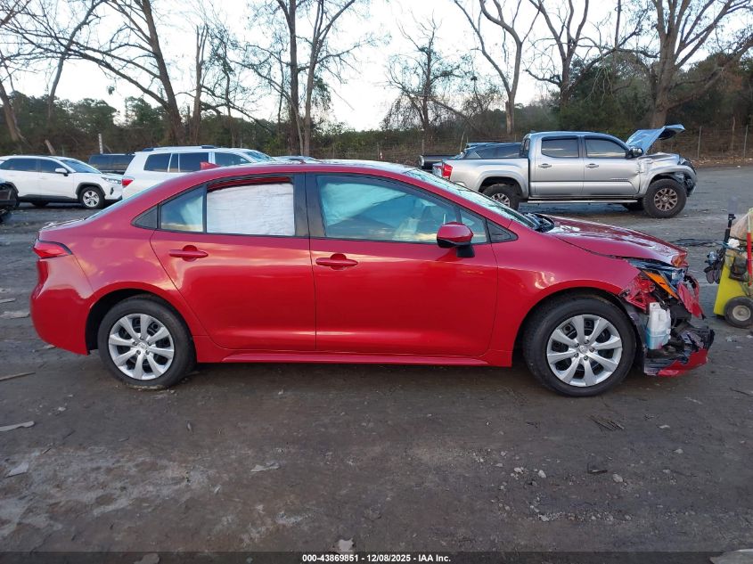 2021 Toyota Corolla Le VIN: 5YFEPMAE9MP241957 Lot: 43869851