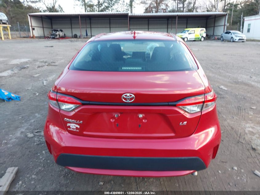 2021 Toyota Corolla Le VIN: 5YFEPMAE9MP241957 Lot: 43869851