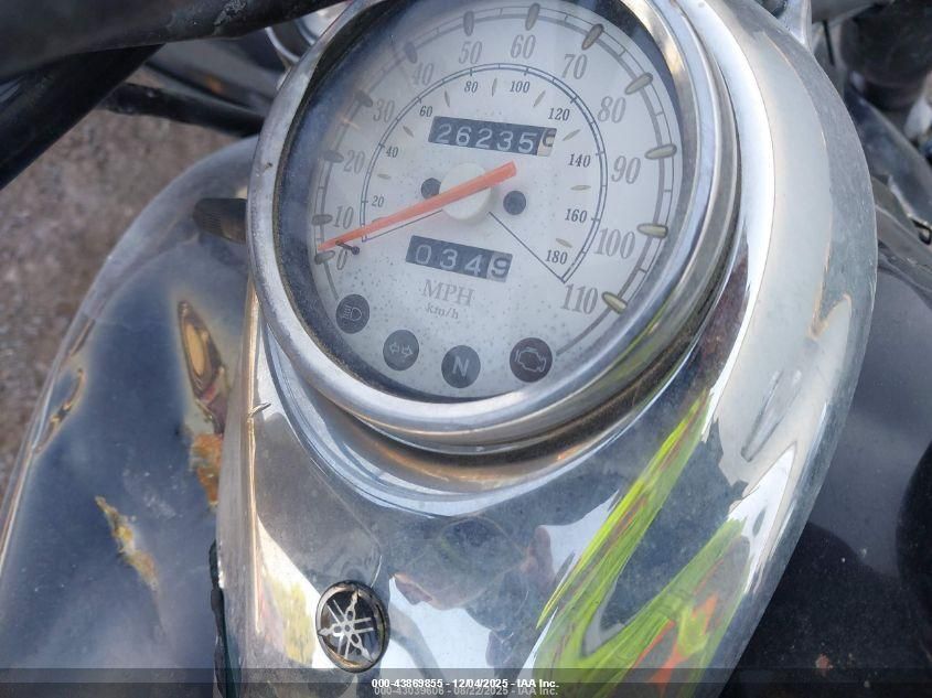 2007 Yamaha Xvs650 VIN: JYAVM01E27A114439 Lot: 43869855