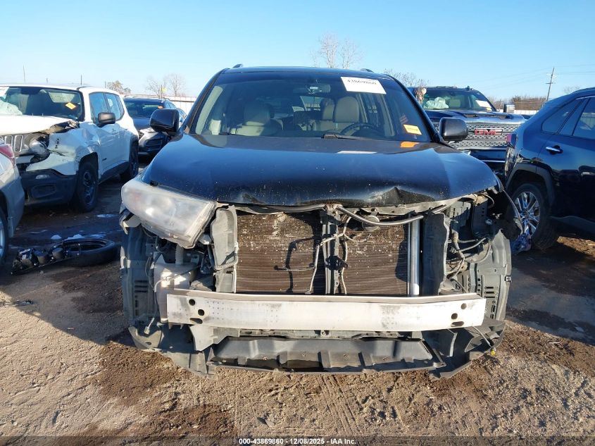 2012 Toyota Highlander Limited V6 VIN: 5TDDK3EH6CS108233 Lot: 43869860