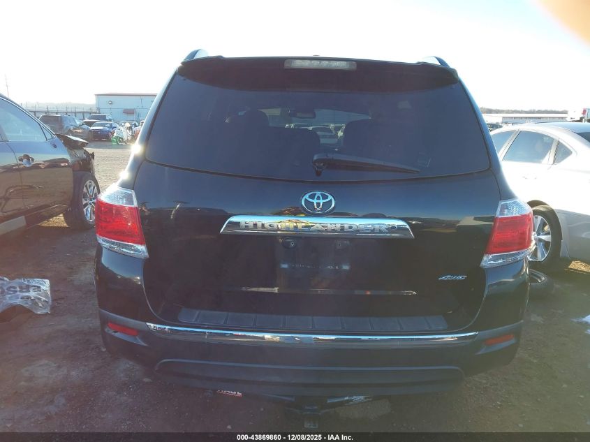 2012 Toyota Highlander Limited V6 VIN: 5TDDK3EH6CS108233 Lot: 43869860
