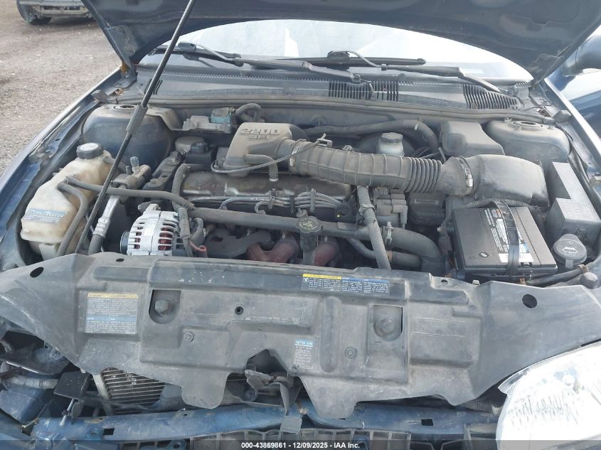 2002 Chevrolet Cavalier VIN: 1G1JC124327455963 Lot: 43869861