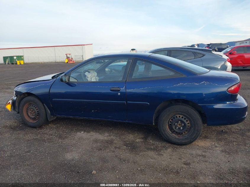 2002 Chevrolet Cavalier VIN: 1G1JC124327455963 Lot: 43869861