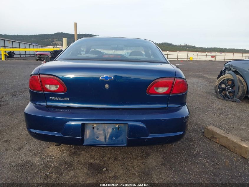 2002 Chevrolet Cavalier VIN: 1G1JC124327455963 Lot: 43869861