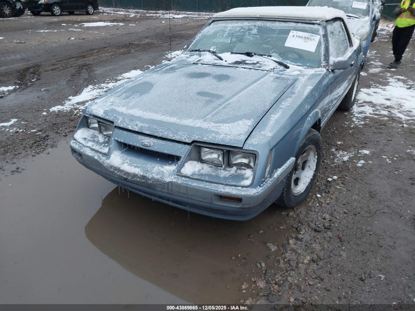 1986 Ford Mustang Lx/Gt VIN: 1FABP2732GF226733 Lot: 43869865
