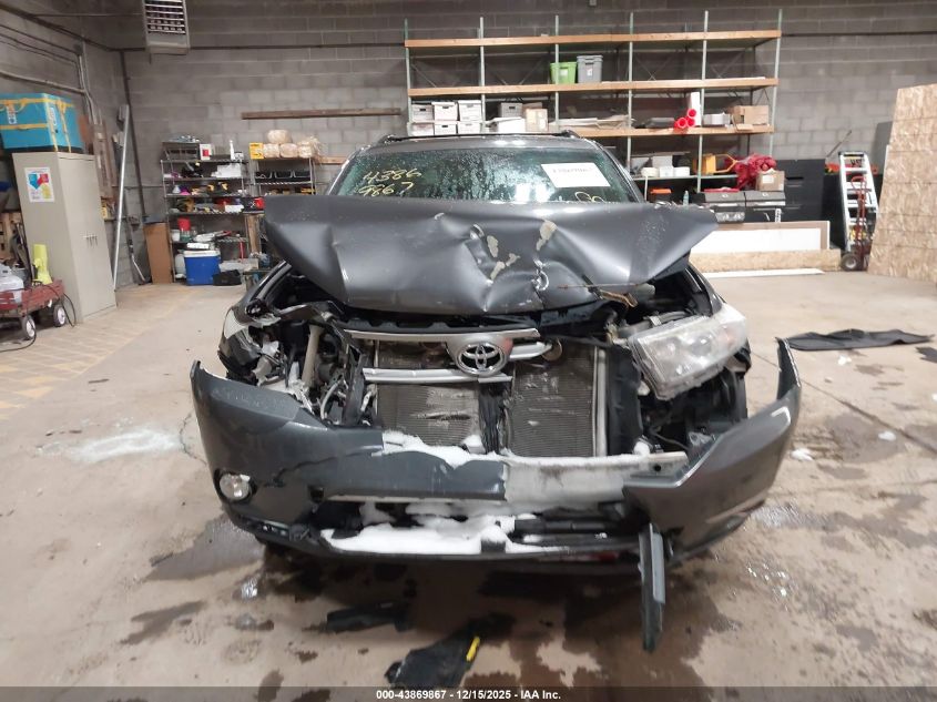 2013 Toyota Highlander Base Plus V6 VIN: 5TDBK3EH1DS252541 Lot: 43869867