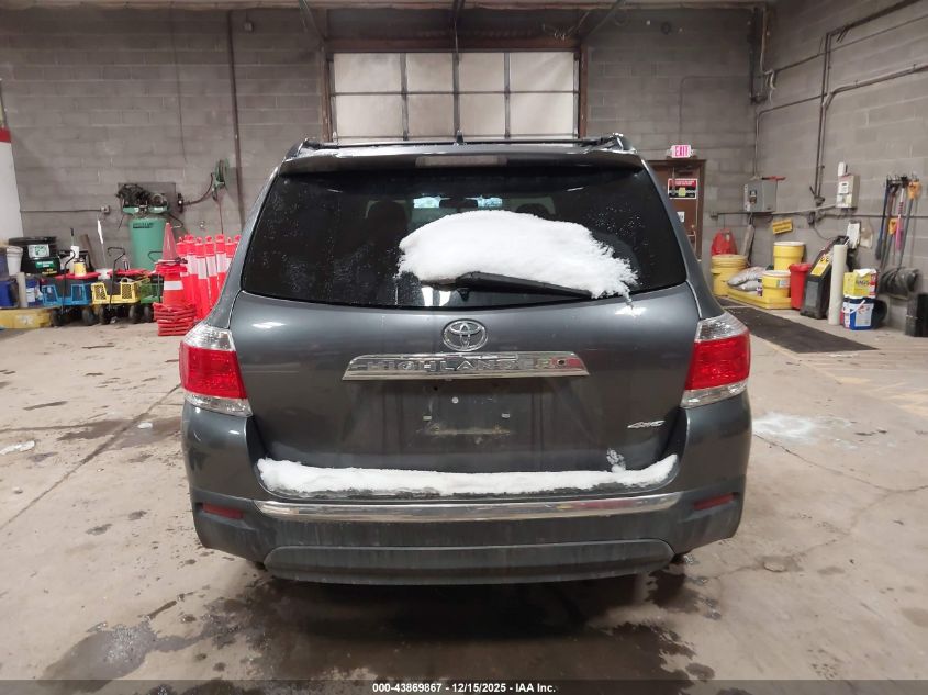 2013 Toyota Highlander Base Plus V6 VIN: 5TDBK3EH1DS252541 Lot: 43869867