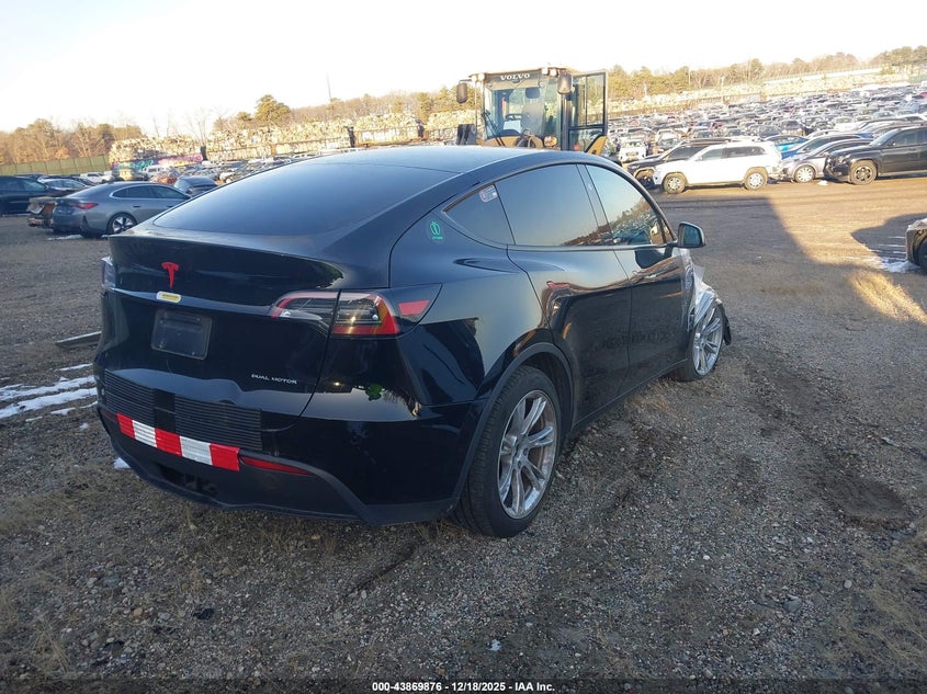 Vin: 7saygdee3pa180998, lot: 44365409, tesla model y awd/long range dual motor all-wheel drive 20234