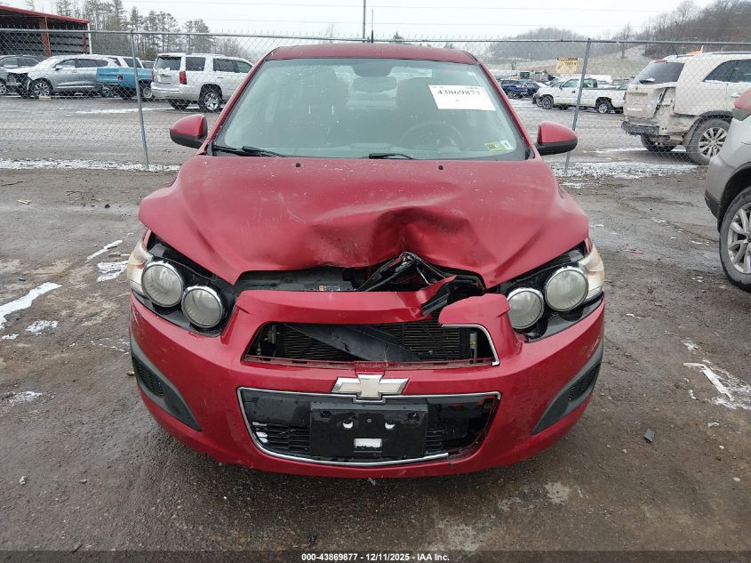 2012 Chevrolet Sonic 2Lt VIN: 1G1JC5SH2C4213100 Lot: 43869877