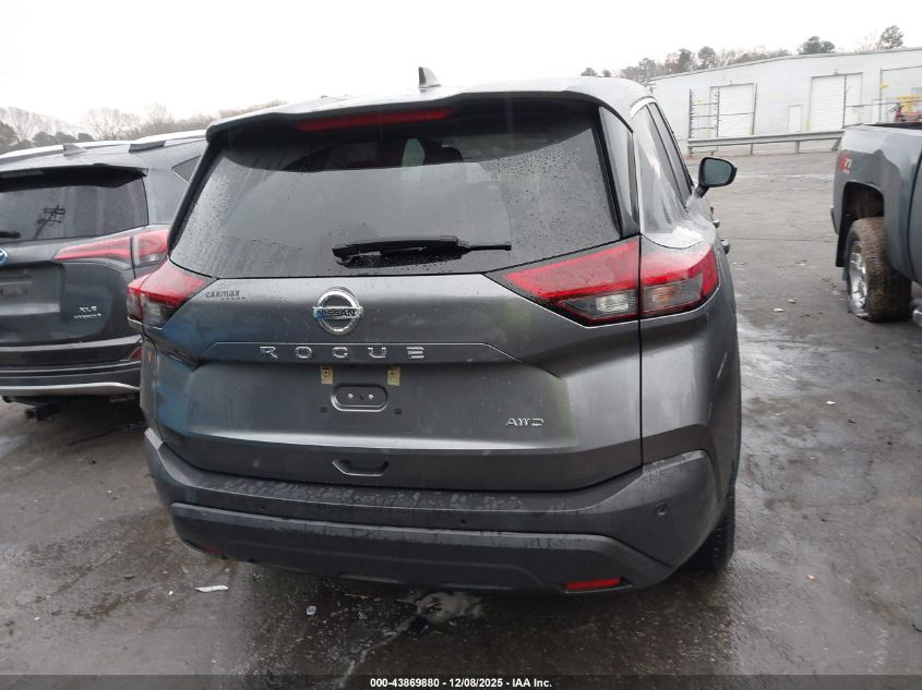 2021 Nissan Rogue S Intelligent Awd VIN: 5N1AT3AB2MC732532 Lot: 43869880