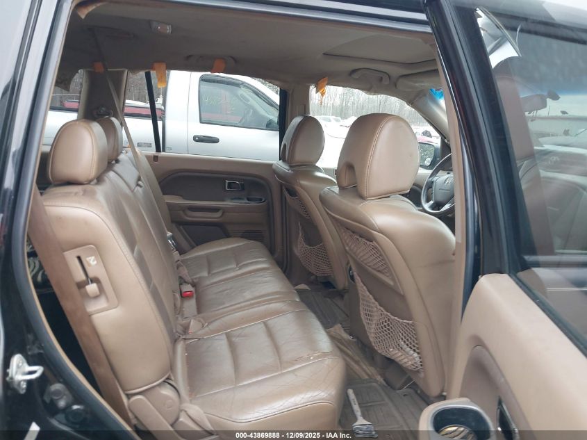 2008 Honda Pilot Ex-L VIN: 5FNYF187X8B026076 Lot: 43869888