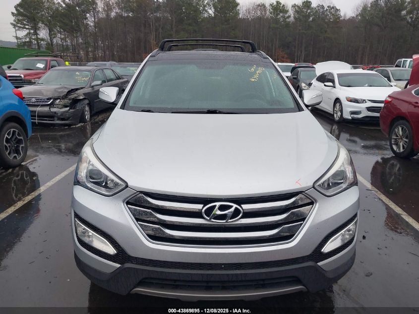 2015 Hyundai Santa Fe Sport 2.0L Turbo VIN: 5XYZW4LAXFG303596 Lot: 43869895