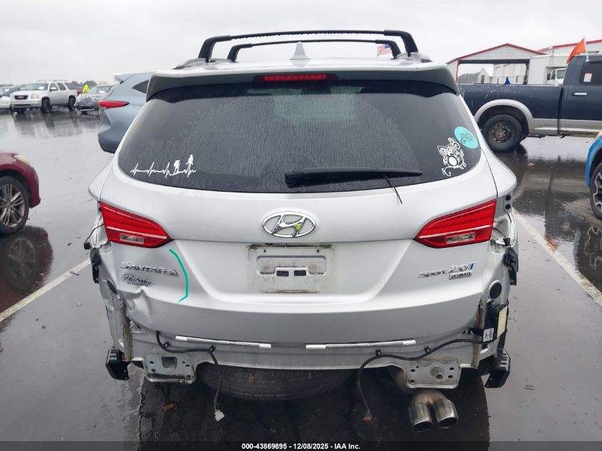 2015 Hyundai Santa Fe Sport 2.0L Turbo VIN: 5XYZW4LAXFG303596 Lot: 43869895