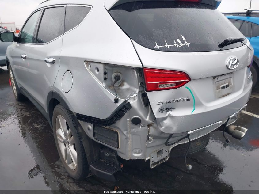 2015 Hyundai Santa Fe Sport 2.0L Turbo VIN: 5XYZW4LAXFG303596 Lot: 43869895