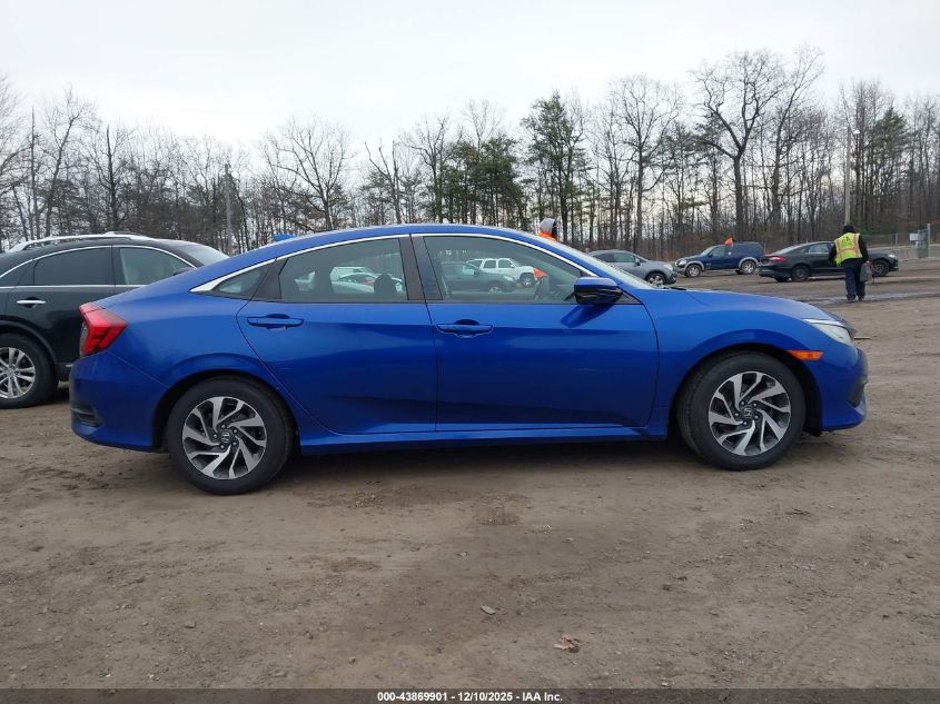 2018 Honda Civic Ex VIN: 2HGFC2F79JH592711 Lot: 43869901