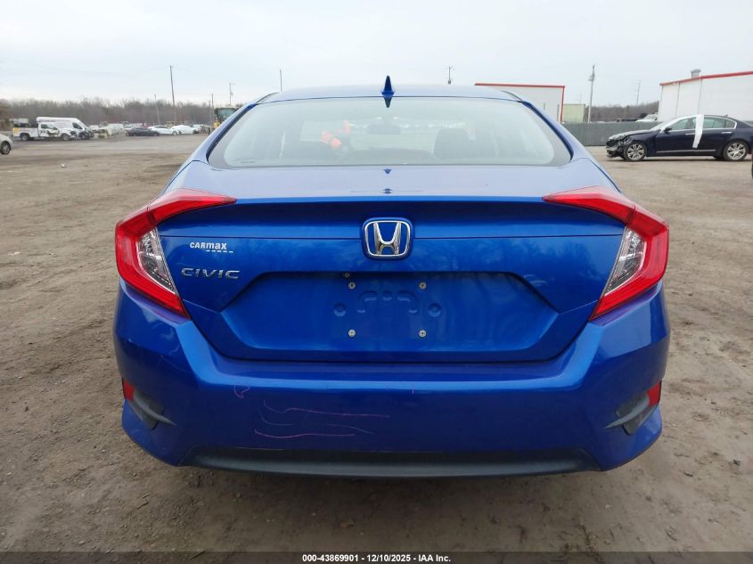2018 Honda Civic Ex VIN: 2HGFC2F79JH592711 Lot: 43869901