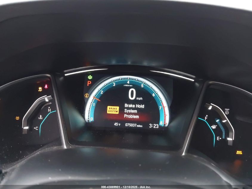 2018 Honda Civic Ex VIN: 2HGFC2F79JH592711 Lot: 43869901