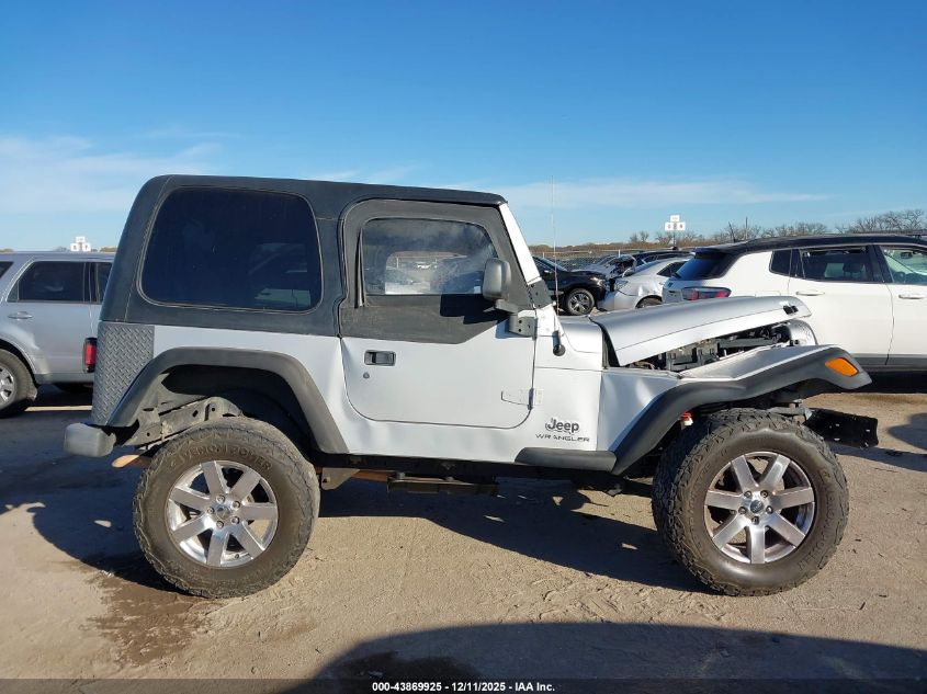 2004 Jeep Wrangler Se VIN: 1J4FA29144P746490 Lot: 43869925