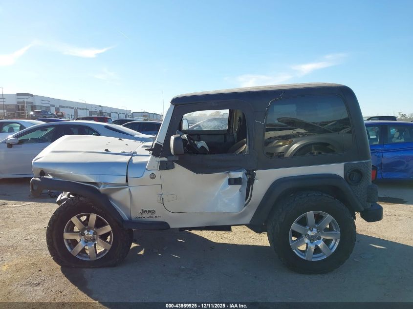 2004 Jeep Wrangler Se VIN: 1J4FA29144P746490 Lot: 43869925