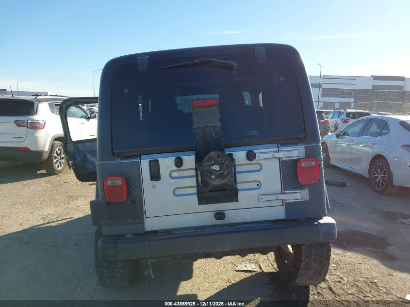 2004 Jeep Wrangler Se VIN: 1J4FA29144P746490 Lot: 43869925