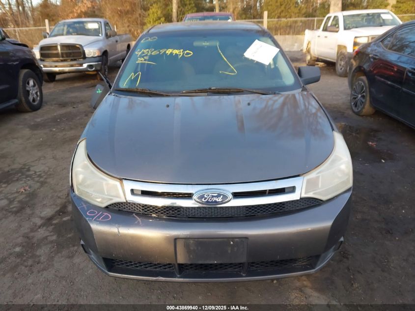 2009 Ford Focus Se VIN: 1FAHP35N39W105703 Lot: 43869940