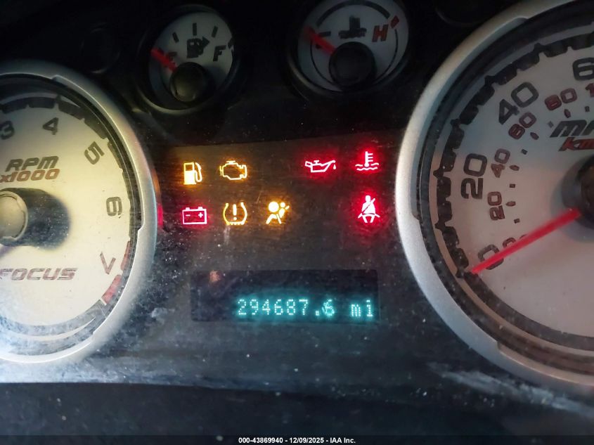 2009 Ford Focus Se VIN: 1FAHP35N39W105703 Lot: 43869940