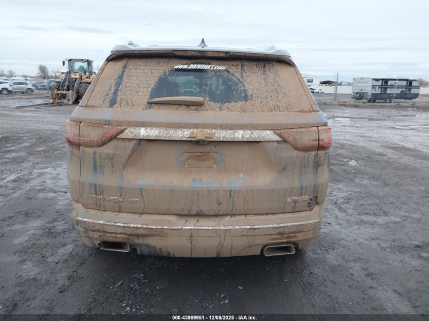 2018 Chevrolet Traverse Premier VIN: 1GNEVJKWXJJ230629 Lot: 43869951