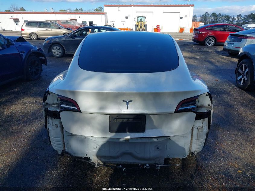 2021 Tesla Model 3 Standard Range Plus Rear-Wheel Drive VIN: 5YJ3E1EAXMF915273 Lot: 43869960