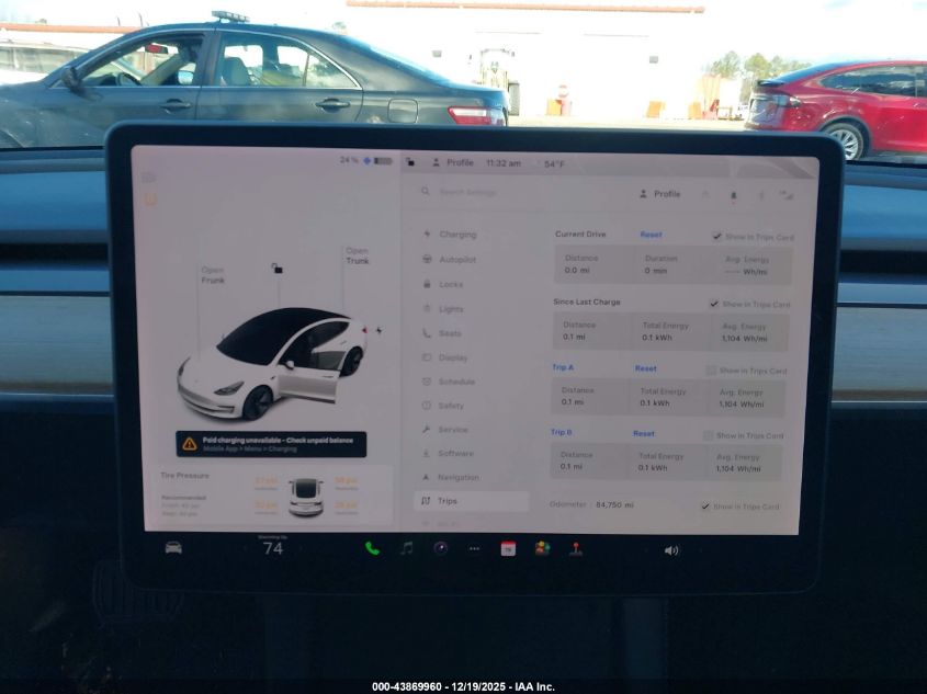 2021 Tesla Model 3 Standard Range Plus Rear-Wheel Drive VIN: 5YJ3E1EAXMF915273 Lot: 43869960