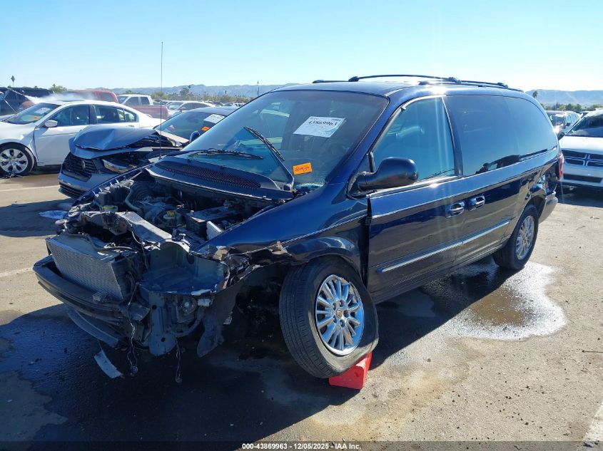 2002 Chrysler Town & Country Limited VIN: 2C8GP64LX2R748795 Lot: 43869963
