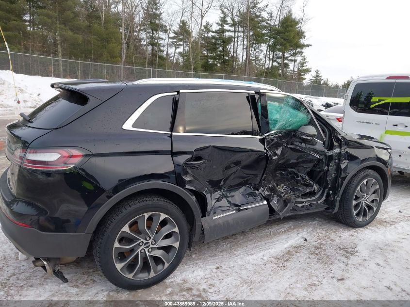 2021 Lincoln Nautilus Reserve VIN: 2LMPJ8K94MBL12610 Lot: 43869989