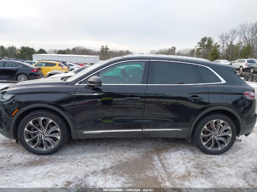 2021 Lincoln Nautilus Reserve VIN: 2LMPJ8K94MBL12610 Lot: 43869989