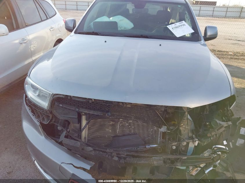 2019 Dodge Durango Sxt Awd VIN: 1C4RDJAG5KC617067 Lot: 43869990