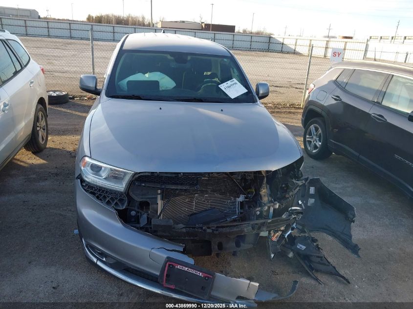 2019 Dodge Durango Sxt Awd VIN: 1C4RDJAG5KC617067 Lot: 43869990