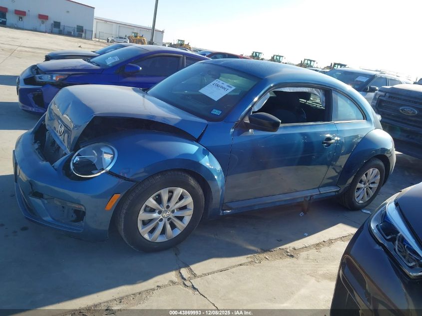 2018 Volkswagen Beetle 2.0T Coast/2.0T S VIN: 3VWFD7AT7JM709701 Lot: 43869993
