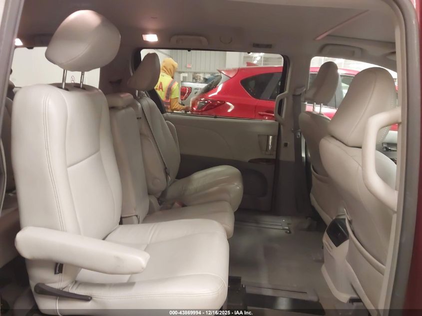 2013 Toyota Sienna Xle V6 8 Passenger VIN: 5TDYK3DC9DS322786 Lot: 43869994