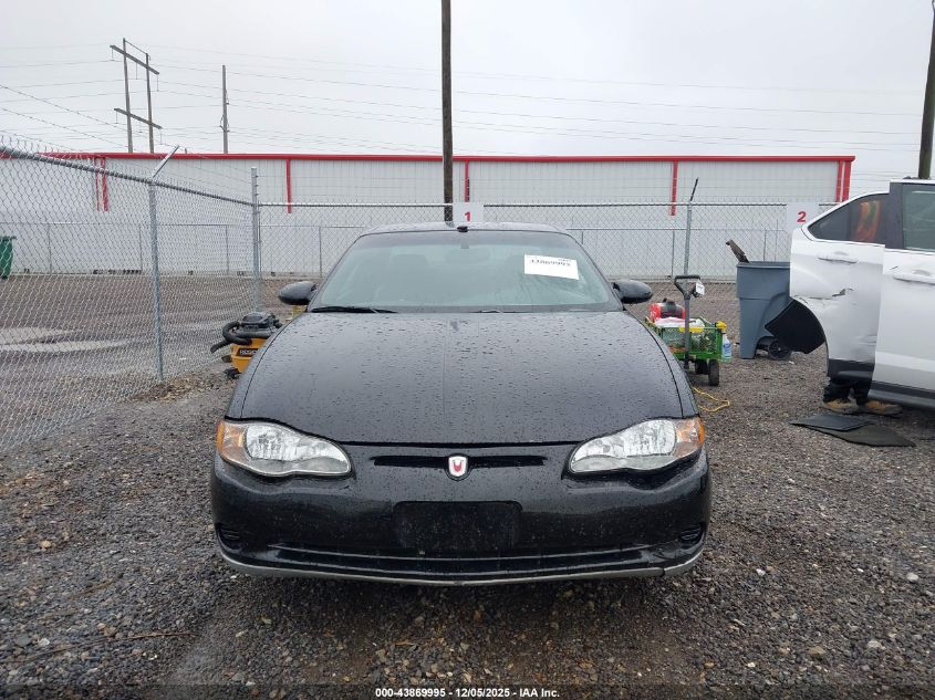 2003 Chevrolet Monte Carlo Ss VIN: 2G1WX12KX39225491 Lot: 43869995