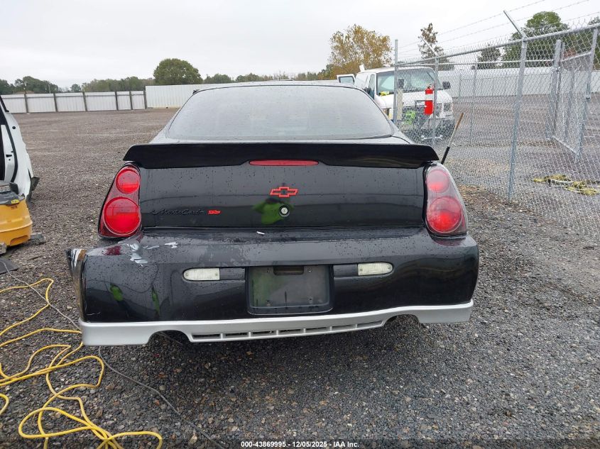 2003 Chevrolet Monte Carlo Ss VIN: 2G1WX12KX39225491 Lot: 43869995